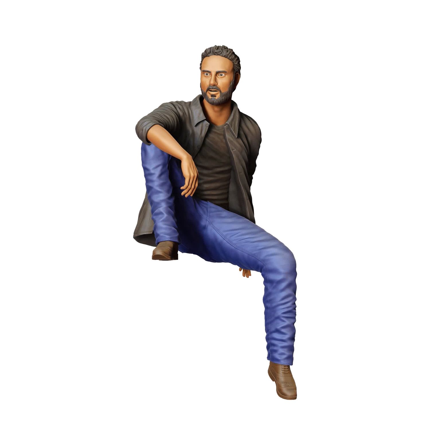 Man sitting on a truck Mk_1