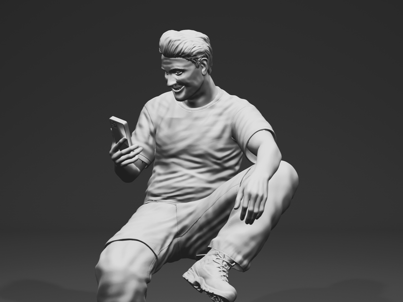 Man sitting on a truck Mk_2