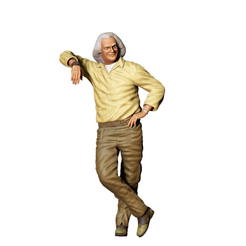 Dr. Emmet Brown in Back to The Future