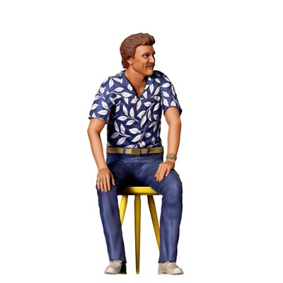 Thomas Magnum - 3D printed figurine