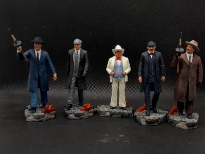 1/24 Mafiosi set - for Franklin and Danbury Mint (limited to 50 ex.)