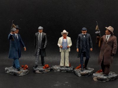 1/24 Mafiosi set - for Franklin and Danbury Mint (limited to 50 ex.)