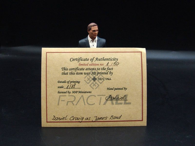 1/18 Daniel Craig as James Bond (limited to 99 ex.)