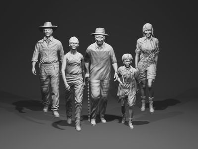 Jurassic Park - 3D printed figurine collection