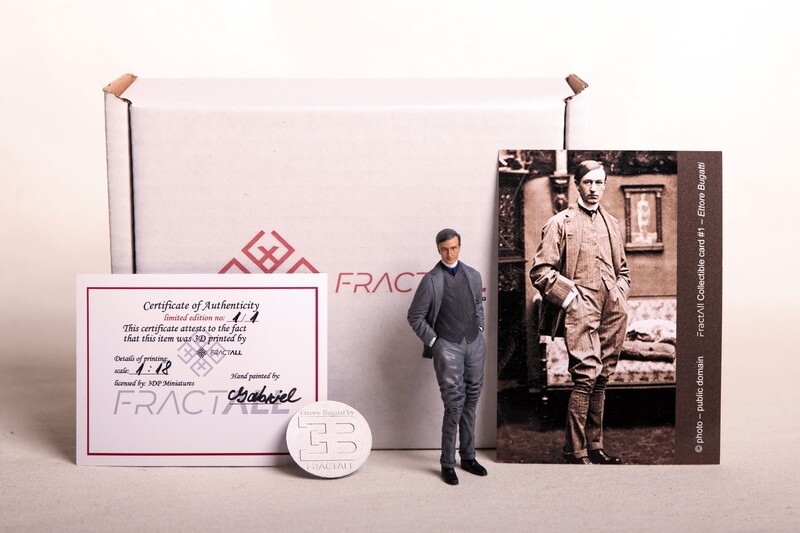 Ettore Bugatti 1/18 scale limited edition (99 ex.)