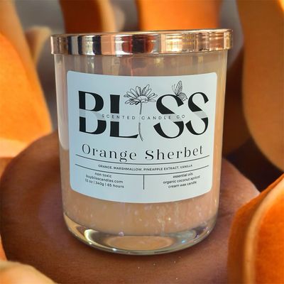 12oz Orange Sherbet