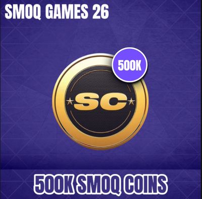500K SMOQ GAMES COINS