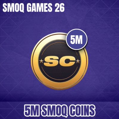 5M SMOQ GAMES COINS