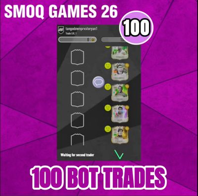 100 SMOQ BOT TRADES