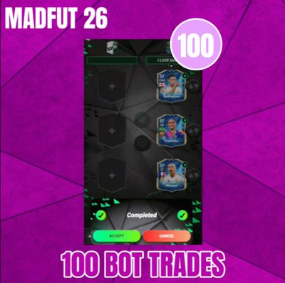 100 MADFUT BOTTRADES