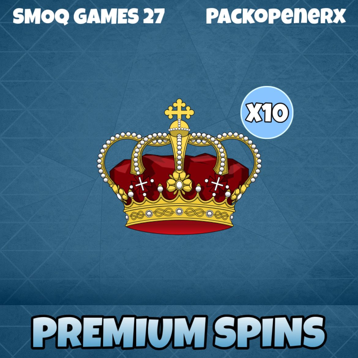 10 PREMIUM SPINS - SG27 10 PREMIUM SPINS - SG27