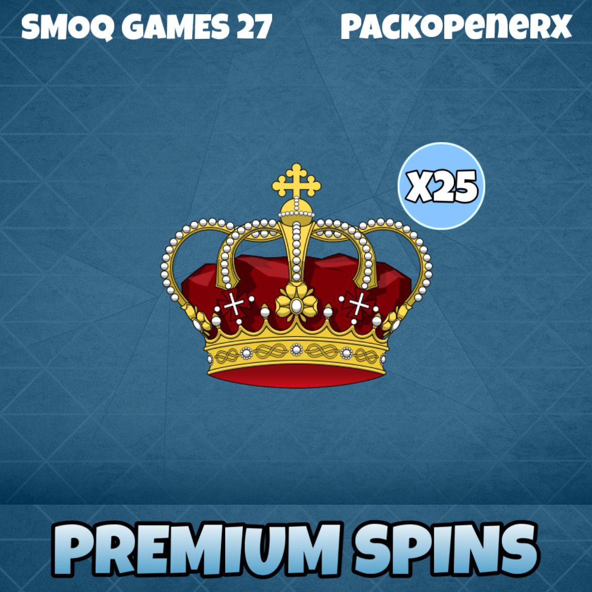 25 PREMIUM SPINS - SG27 25 PREMIUM SPINS - SG27