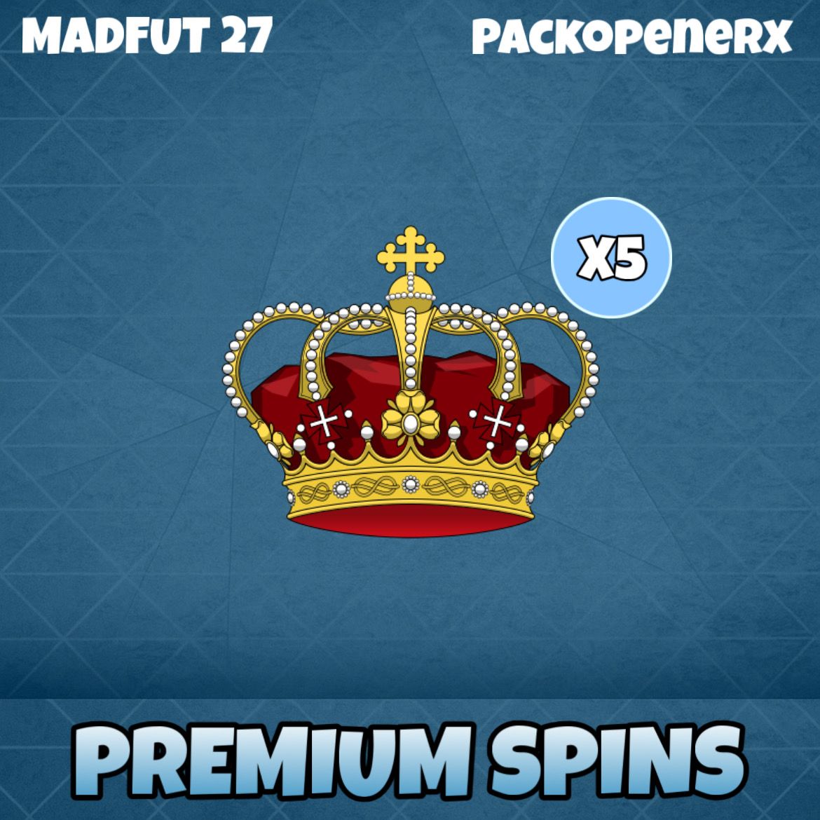 5 PREMIUM SPINS - MF27 5 PREMIUM SPINS - MF27