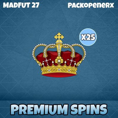 25 PREMIUM SPINS - MF27 25 PREMIUM SPINS - MF27