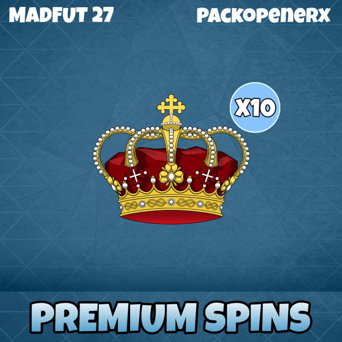 10 PREMIUM SPINS - MF27 10 PREMIUM SPINS - MF27