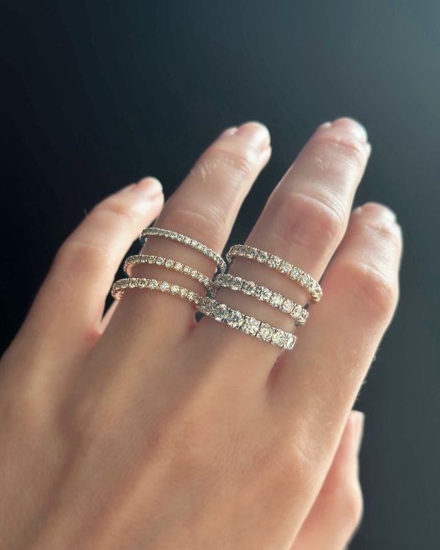 Natural Or Lab Grown Diamond Bands - 0.25Ct To 2Ct