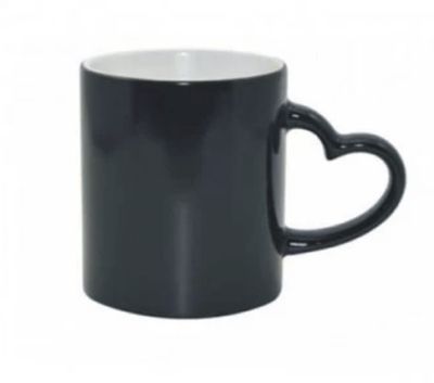 Caneca Mágica asa coração com cx.