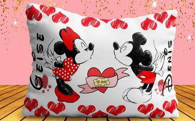 Almofada 25x35 Namorados com enchimento