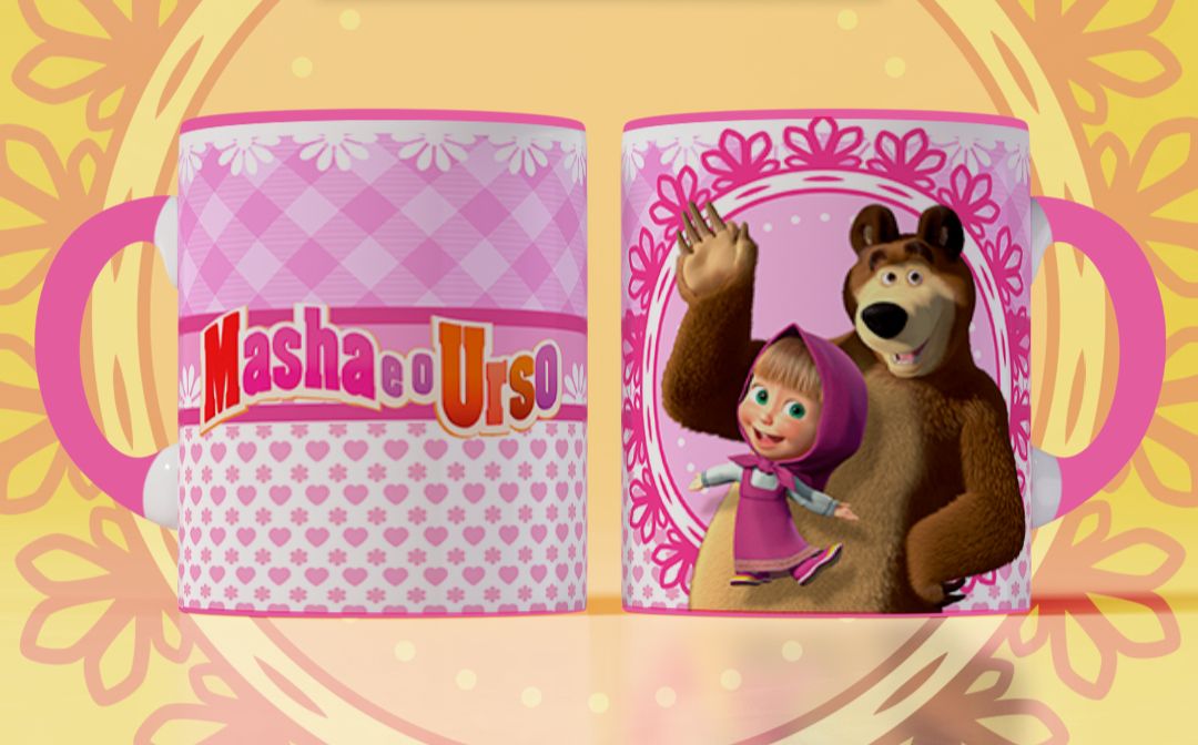 Caneca colecção Masha e o Urso