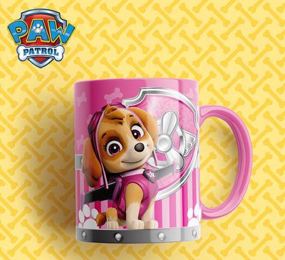 Caneca colecção Patrulha Canina