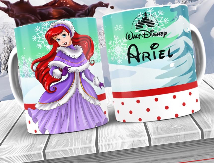 Caneca colecção Princesas no gelo