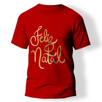 T-shirt Natal com imagem