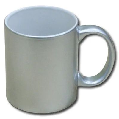 Caneca Prata com cx.