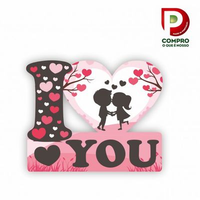 Íman I love em MDF