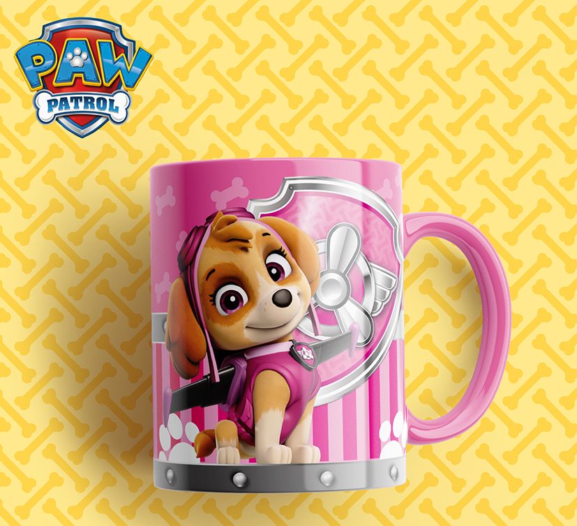 Caneca colecção Patrulha Canina