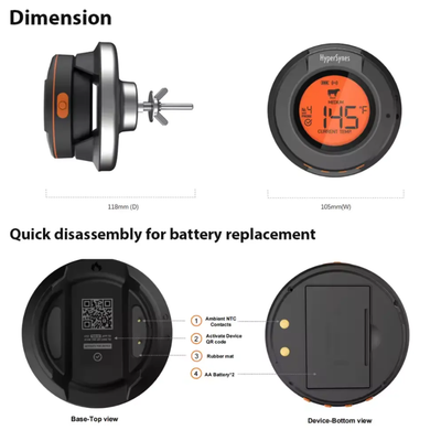 Smart Bluetooth Thermometer &amp; Probes