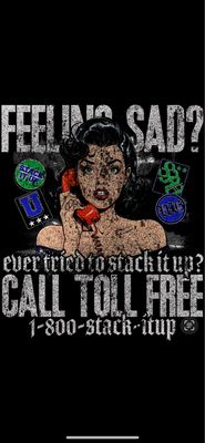 1-800-StackitUp The TShirt