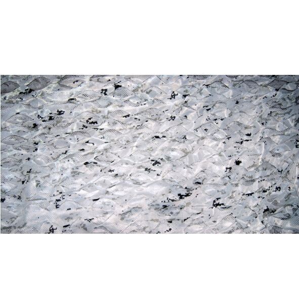 Camouflagenet stealth sneeuw met wit binnennet 1,5x4mtr