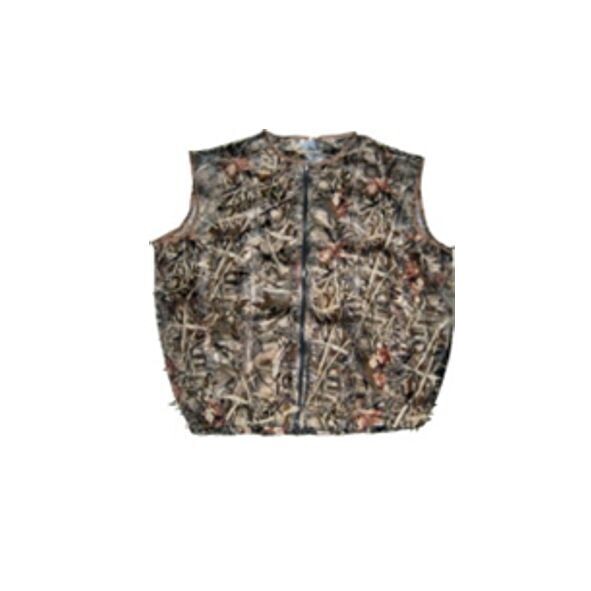 Blaadjesvest met 3D-blaadjes maat XL-XXXL