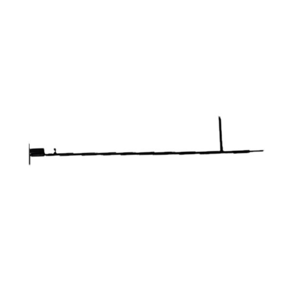 Bouncer staal-glasfiber 200cm zwart
