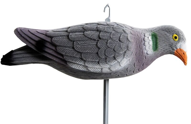 Lokvogel duif feeding  geflockt 33cm 20stuks