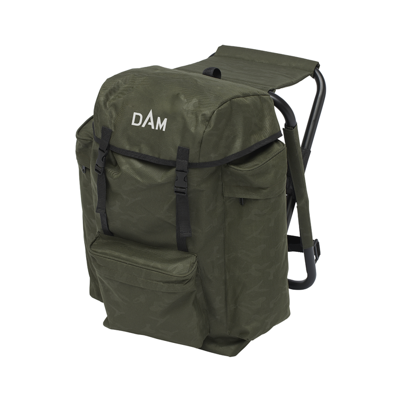 Rugzakstoel DAM heavy duty V2 backpack chair green