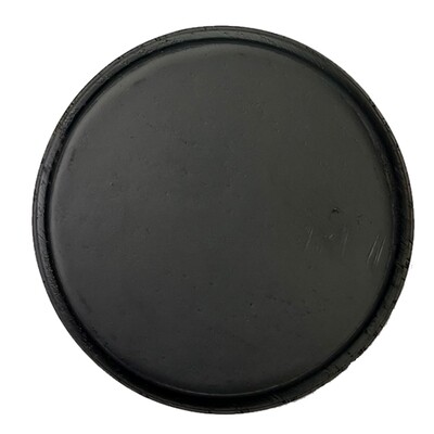 Trofeeplank D18x1,8cm eiken mat zwart