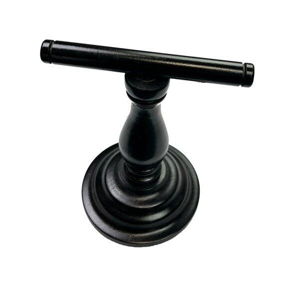 Vogelpreparaatsokkel Satin black, L10xD10xH15cm beuk