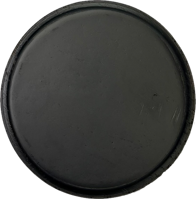 Trofeeplank D22x1,8cm eiken mat zwart