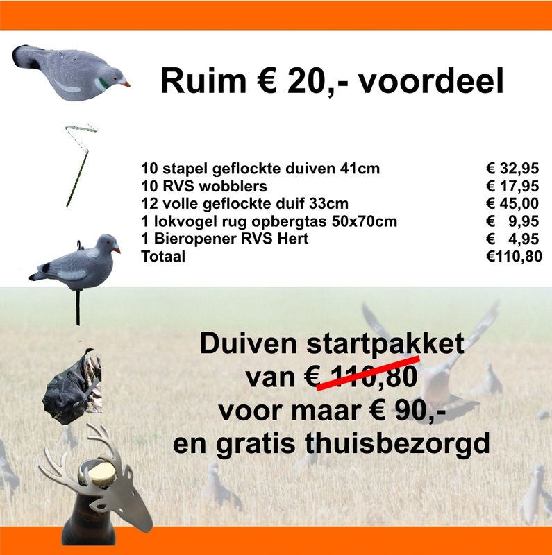 Duiven startpakket 220