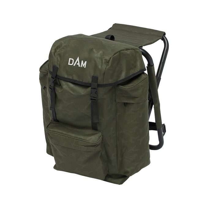 Rugzakstoel DAM heavy duty V2 backpack chair green