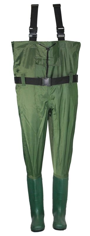 Waadpak Nylo/PVC maat  42/43 donkergroen inclusief reparatieset
