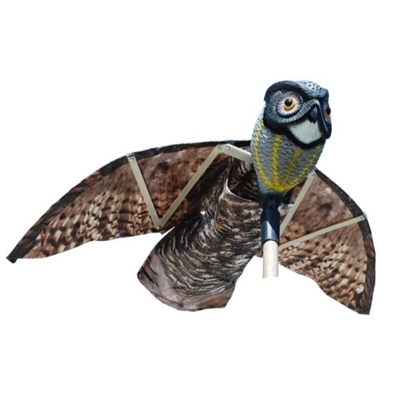 Oehoe met vleugels, body size:25*14*23cm wing size:107*47cm,waterproof