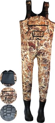 Waadpak Neoprene  maat 40/41 camouflage "wetland" inclusief reparatie set