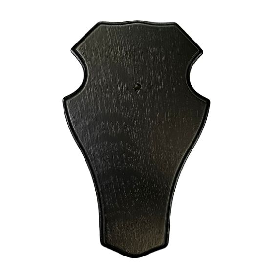 Geweiplank Premium EU eiken bruin maat 23x15x1,8cm incl. kaakuitsparing rond 5stuks