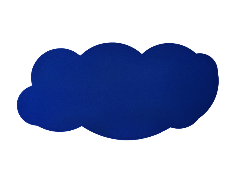 Melin® Flock Wolke  100 x 50 x 3 cm