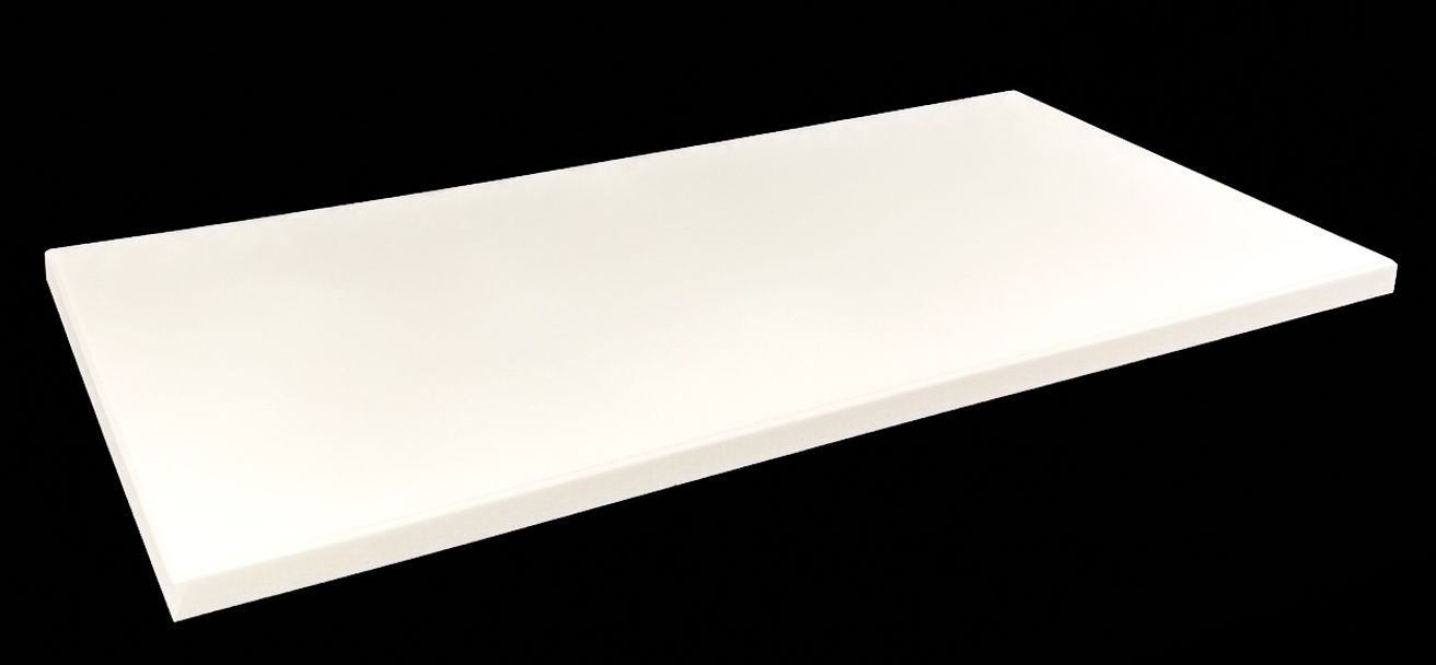 Basotect B1 100x50x3 cm weiß