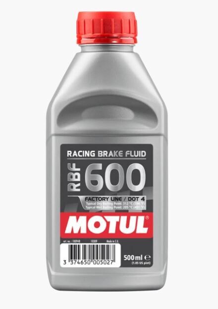 MOTUL RBF 600 RACING BRAKE FLUID 500 ml