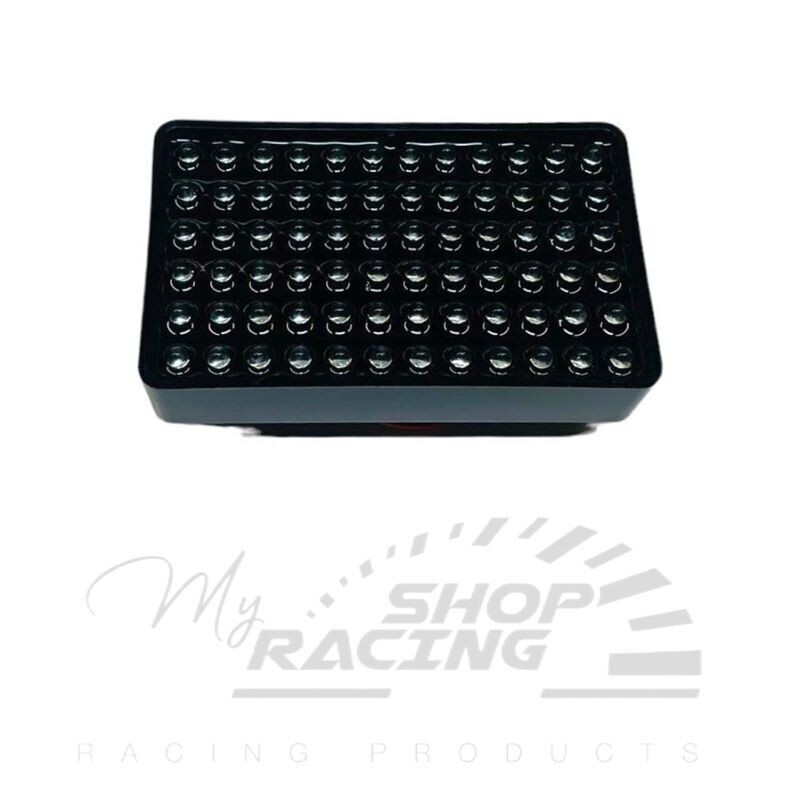 FARETTO OMOLOGATO FIA 72 LED RETTANGOLARE