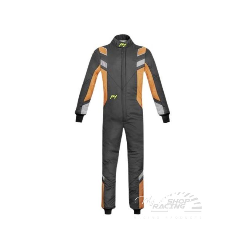 TUTA MODELLO MID-YOUNG GUN COLORE ANTRACITE-ARANCIO-SILVER TUTA MODELLO MID-YOUNG GUN COLORE ANTRACITE-ARANCIO-SILVER